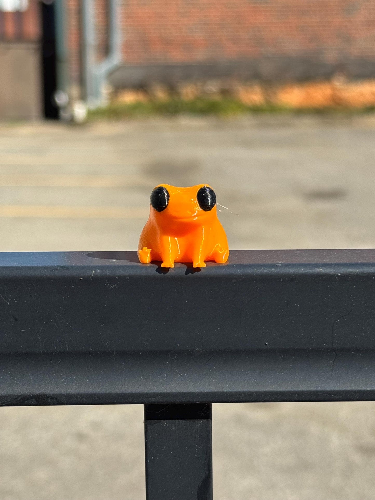 Just a lil dude frog magnet