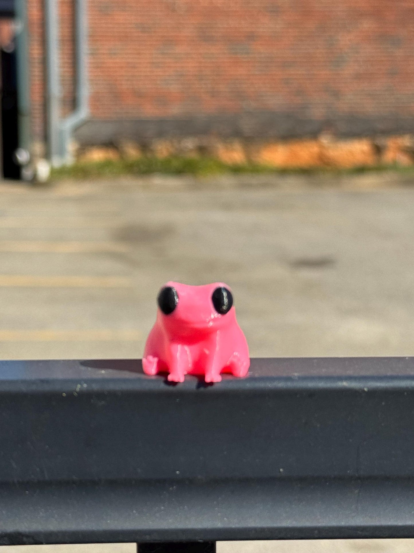 Just a lil dude frog magnet