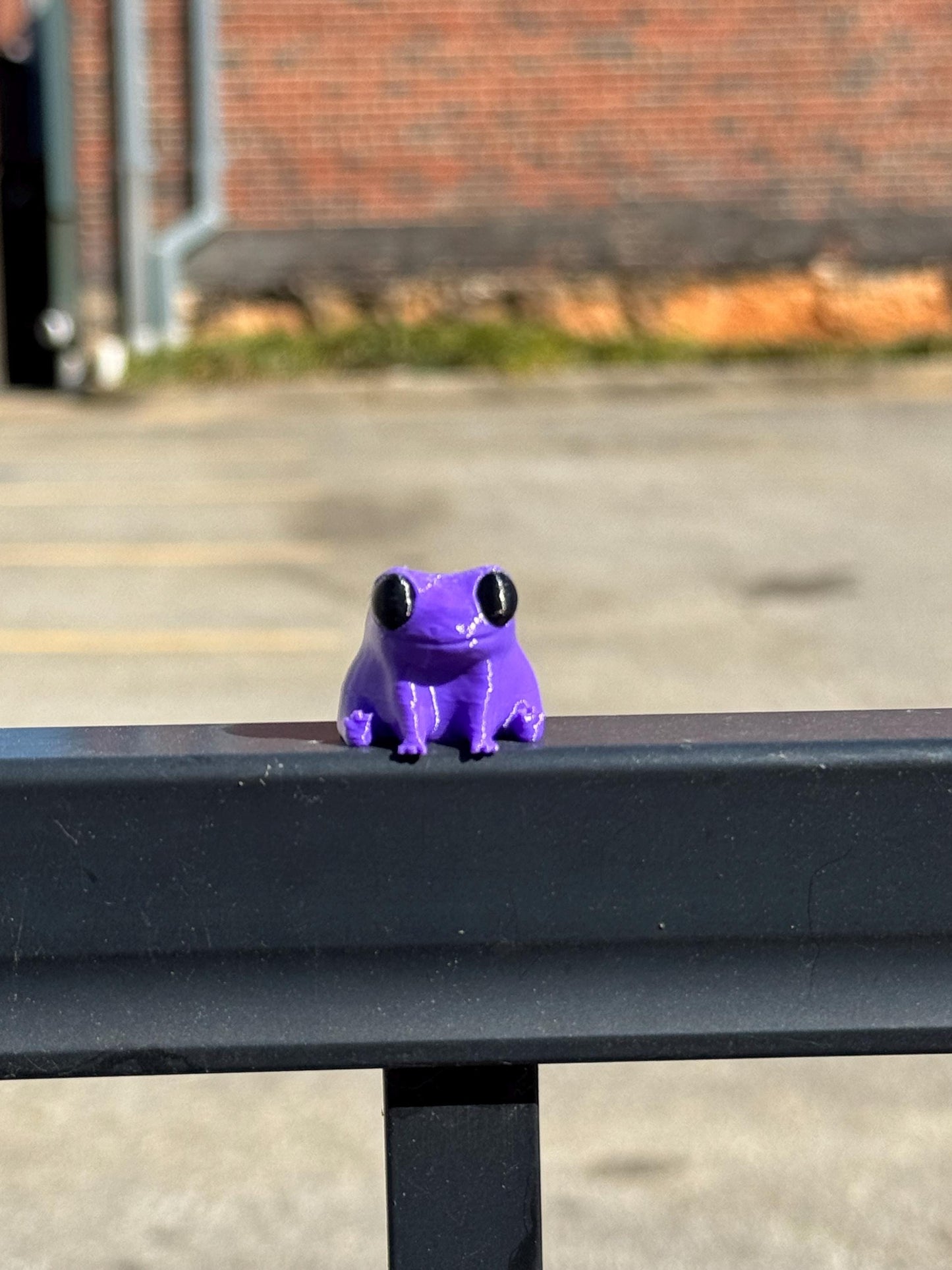 Just a lil dude frog magnet