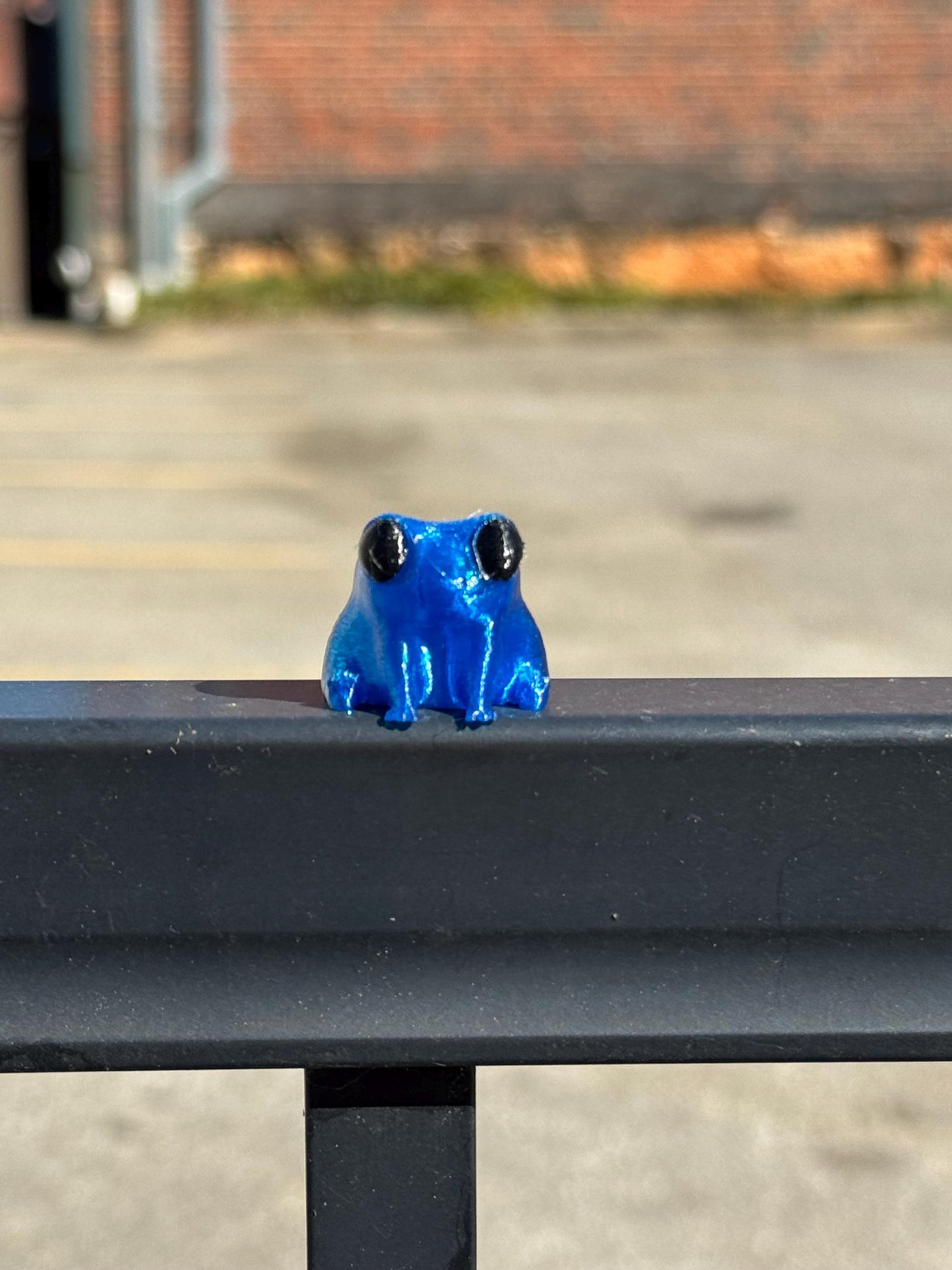 Just a lil dude frog magnet