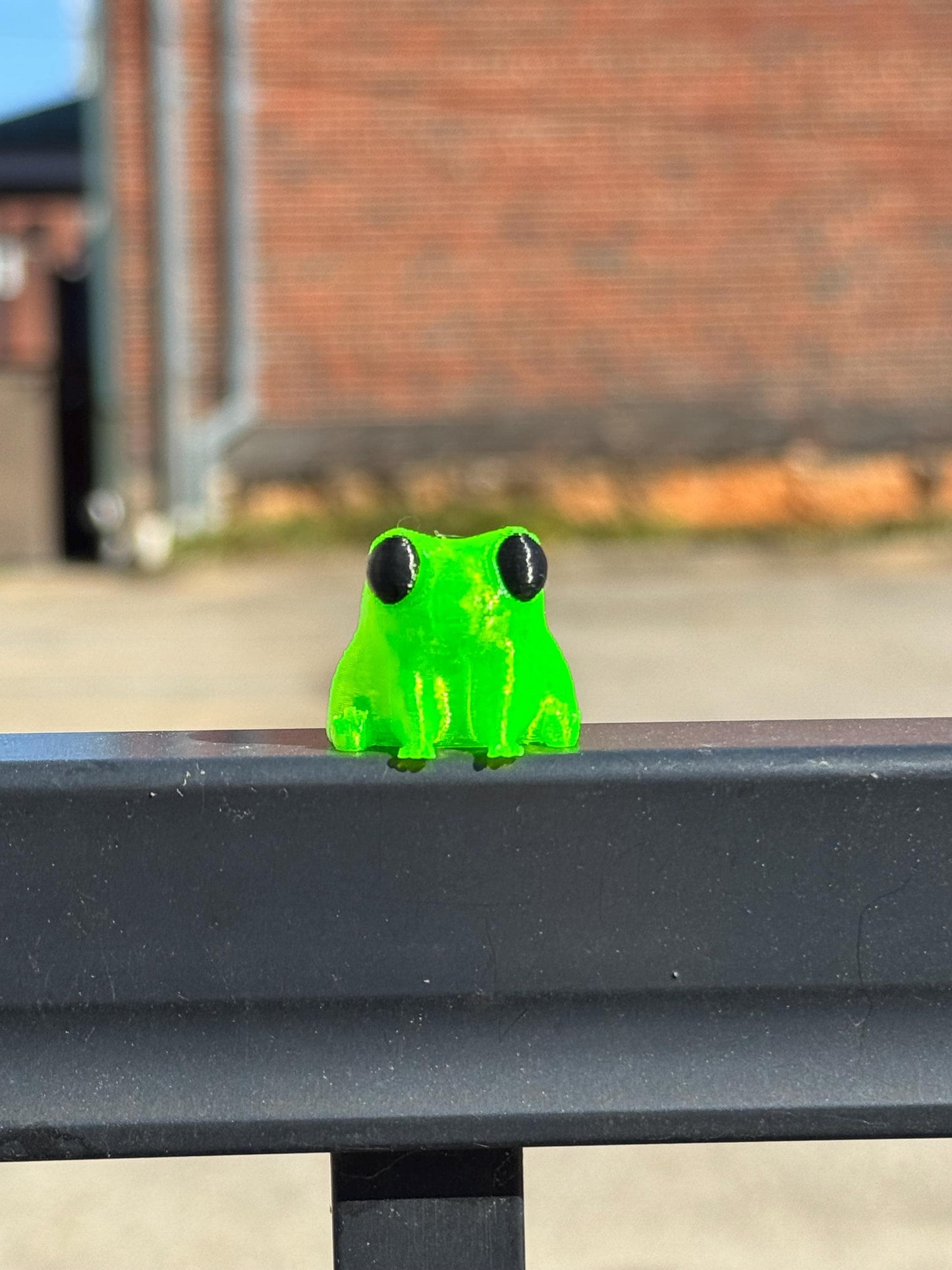 Just a lil dude frog magnet