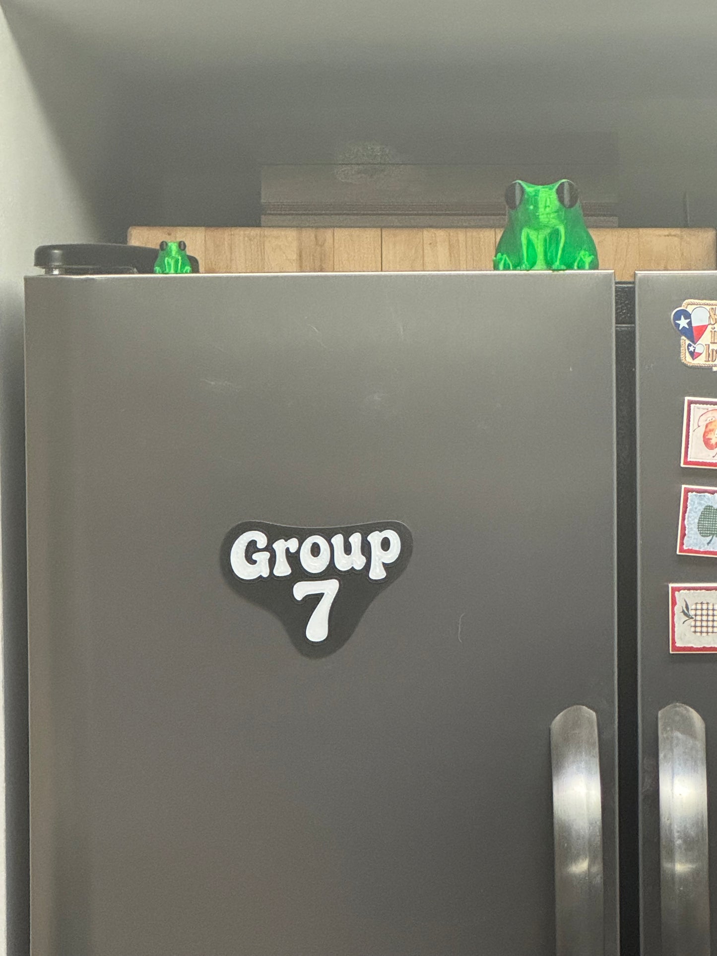 Group 7 refrigerator magnet