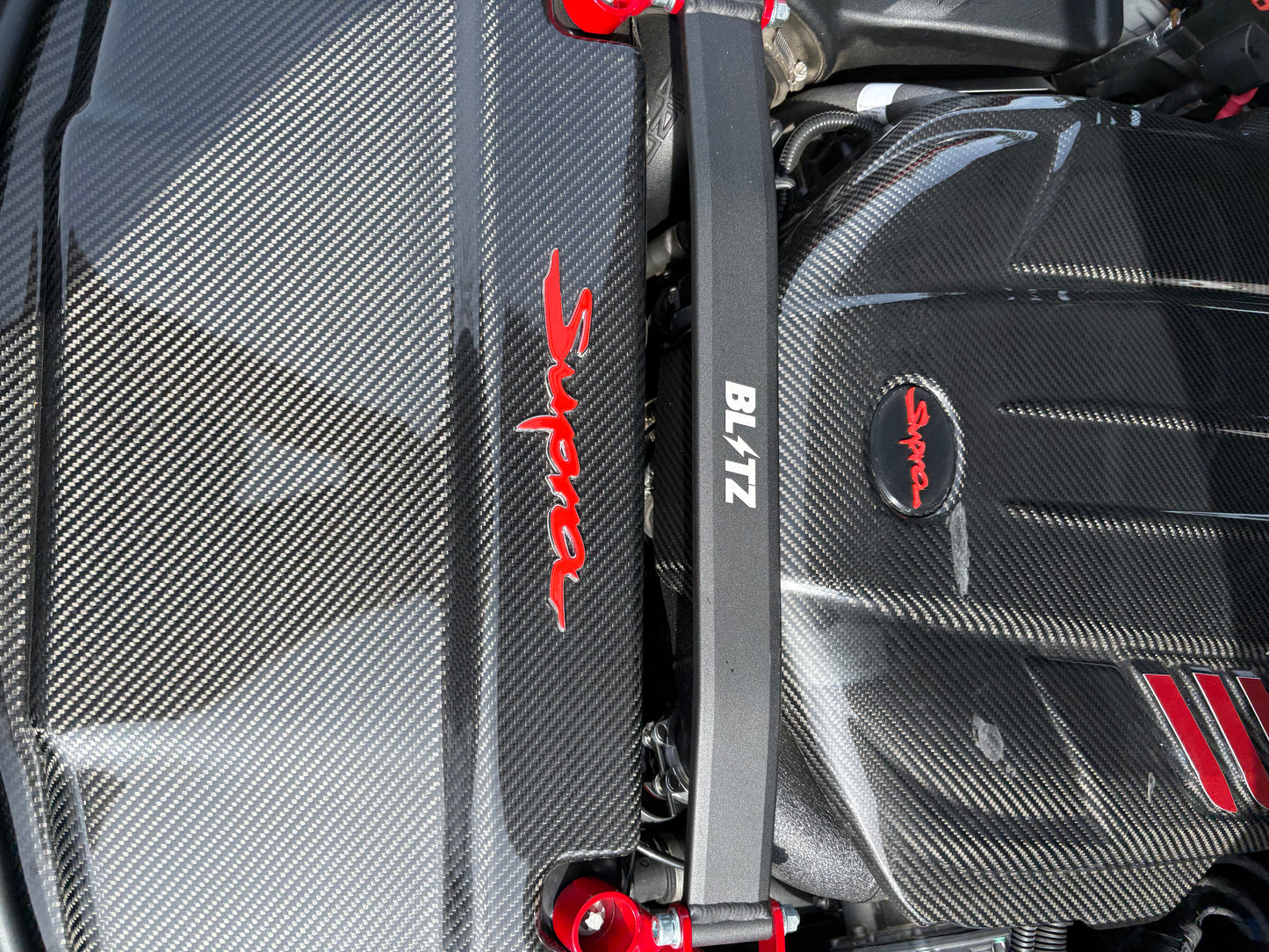 Supra Badge for Engine Cover
