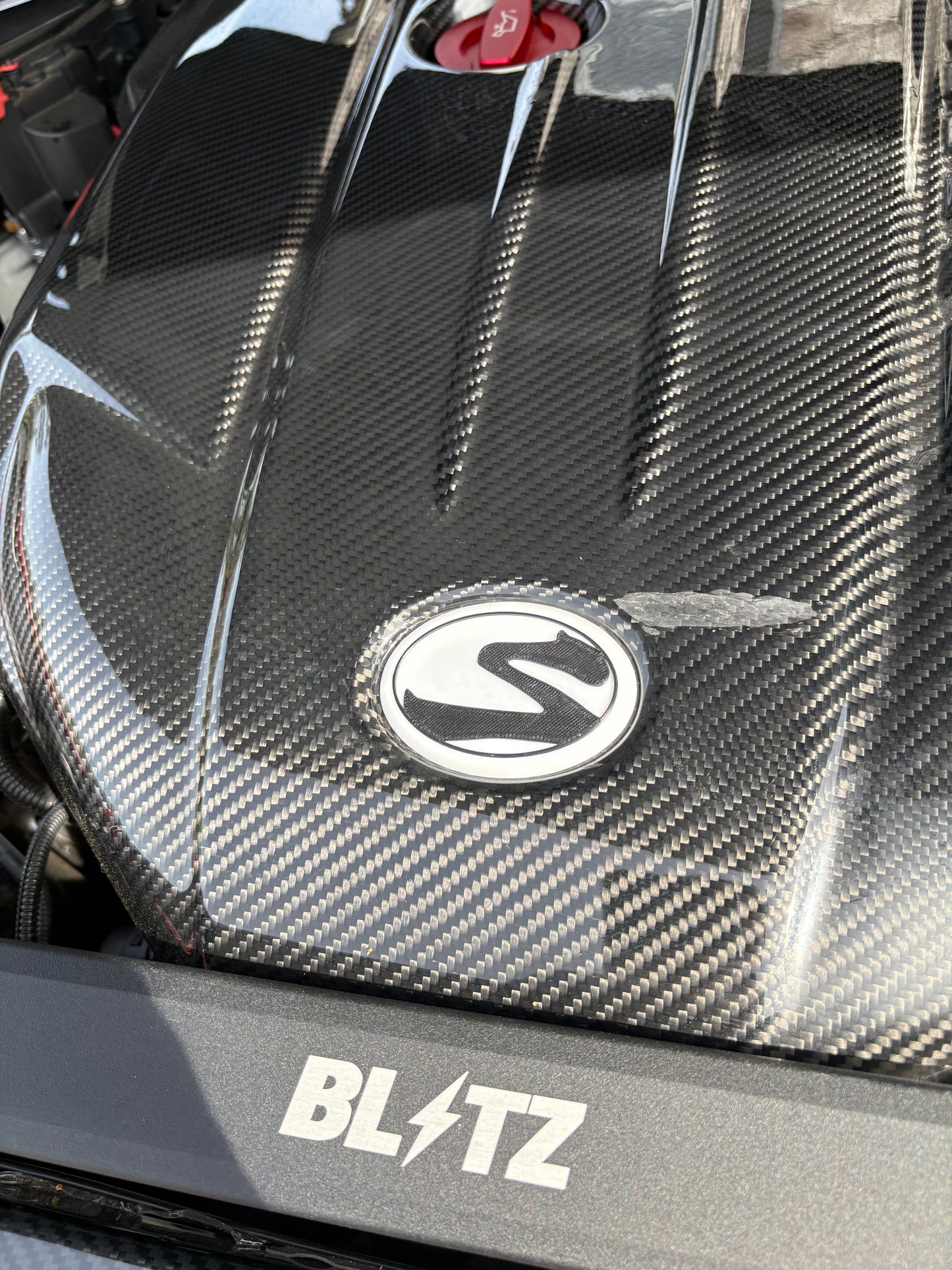 Supra Badge for Engine Cover