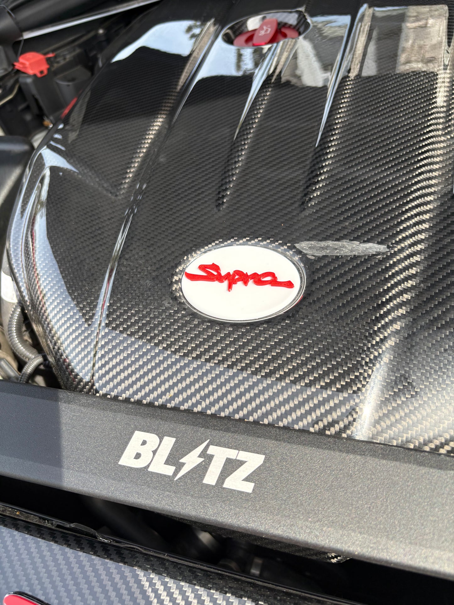 Supra Badge for Engine Cover