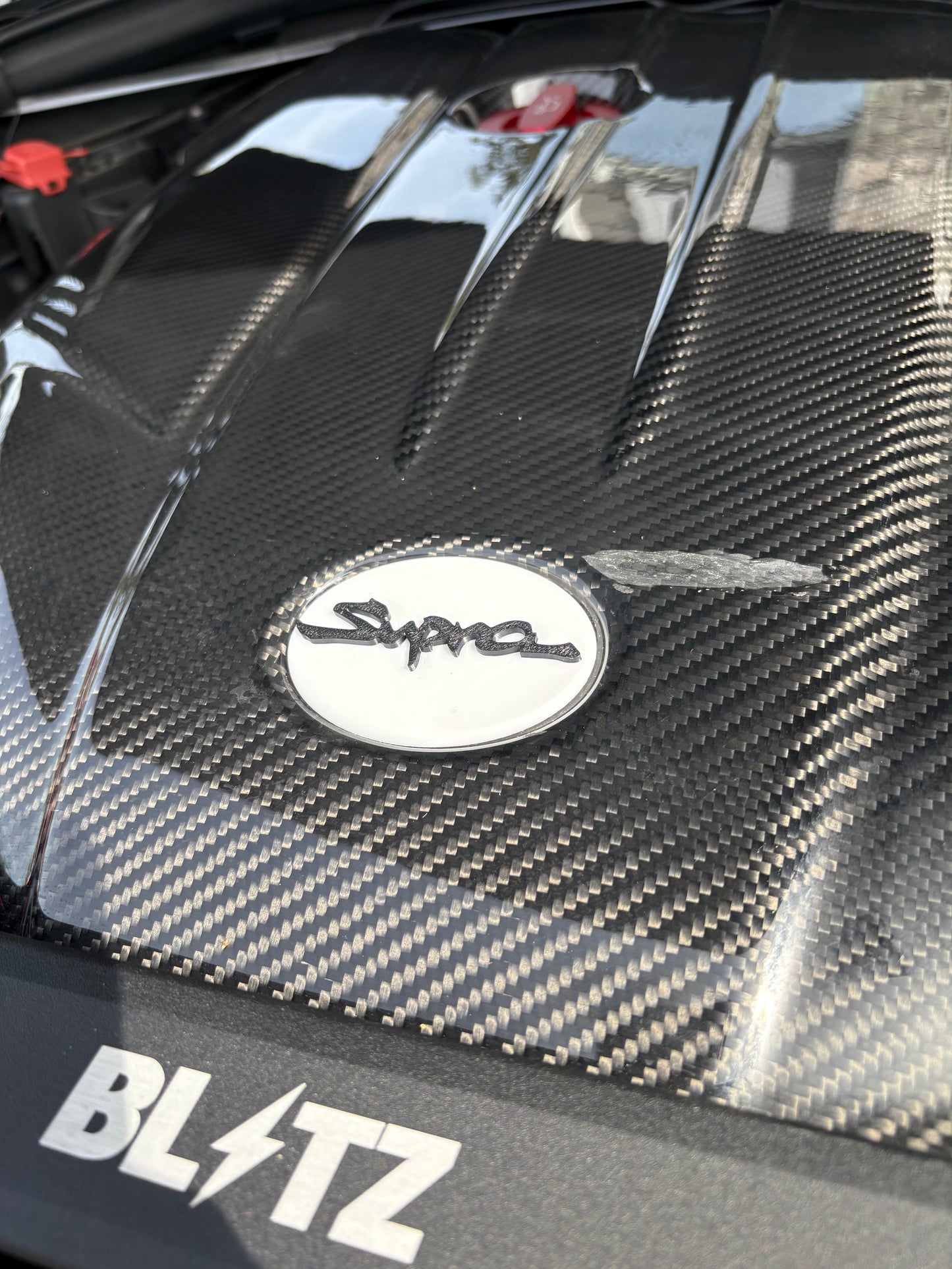 Supra Badge for Engine Cover