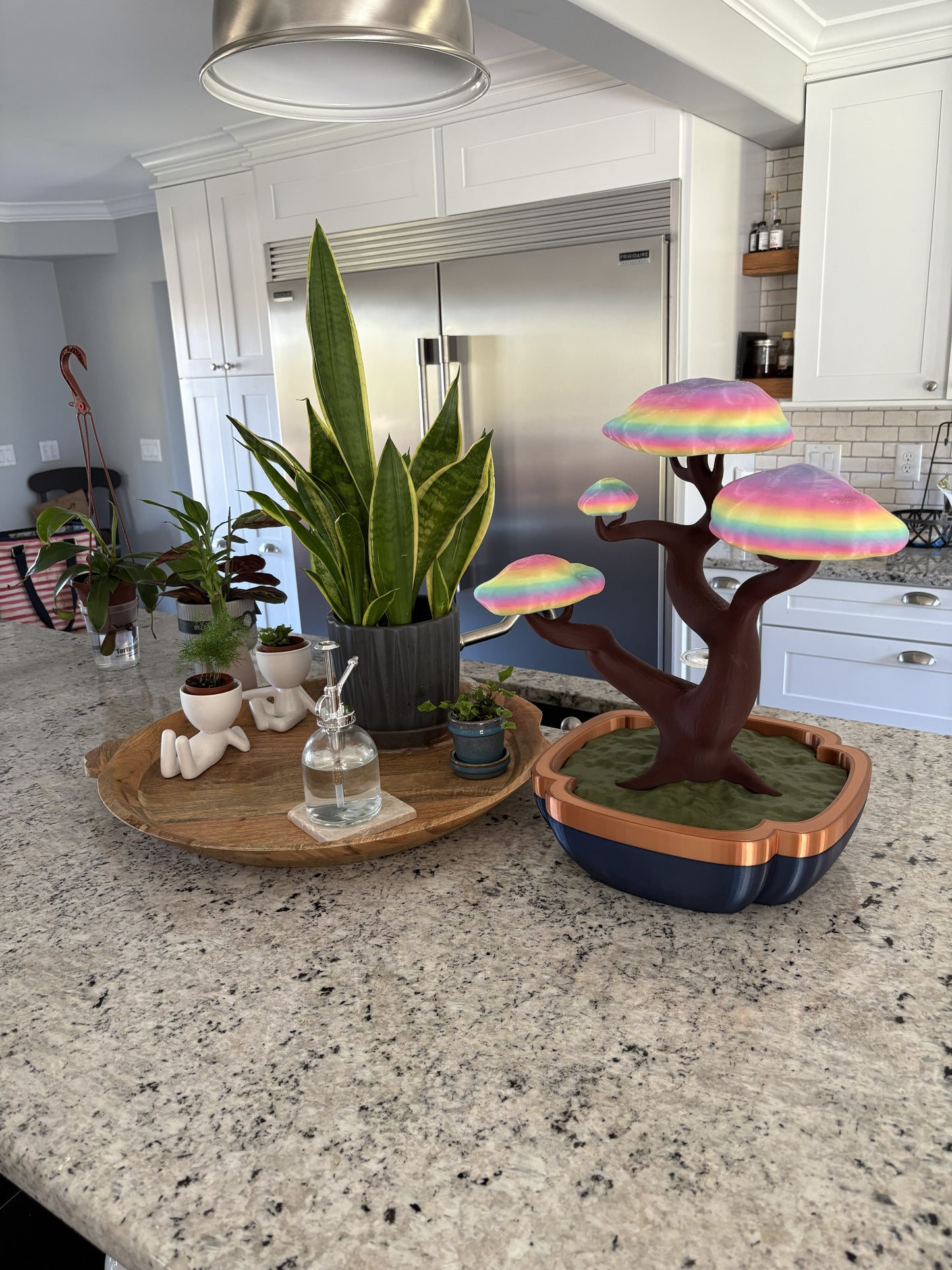 No Maintenance Bonsai Tree and Hidden Storage