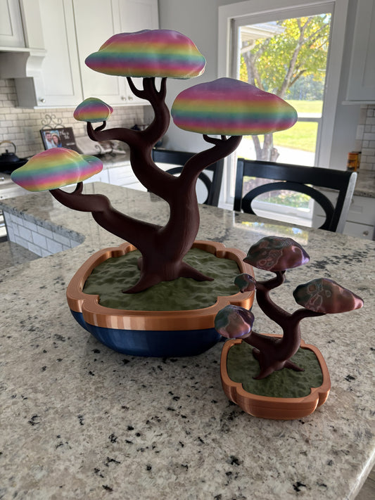 No Maintenance Bonsai Tree and Hidden Storage