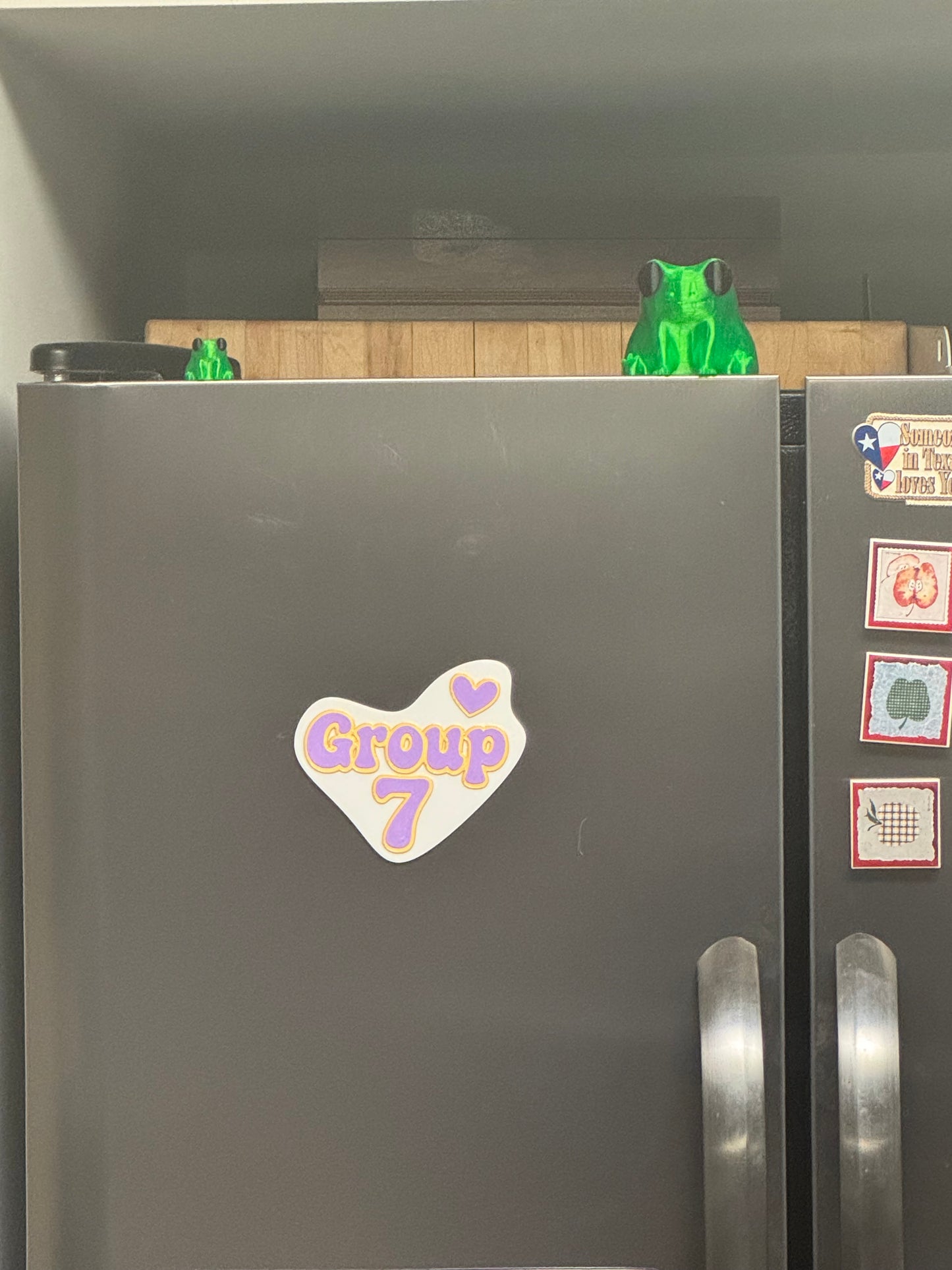 Group 7 refrigerator magnet